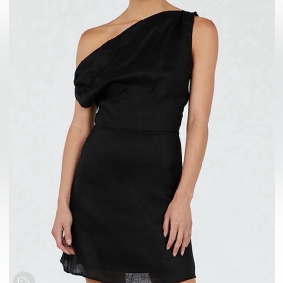 linen midi maxi dress Daniella Linen Tie Back Sleeveless Midi Dress in Black By DISSH main image 1